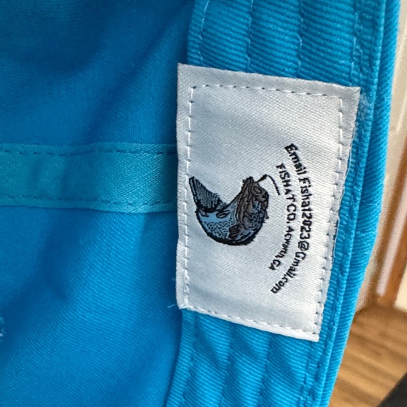 Blue Fish-Themed Cap - Picture 5 of 6